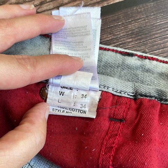 TOMMY HILFIGER | Pale grey skinny leg jeans - Picture 8 of 15